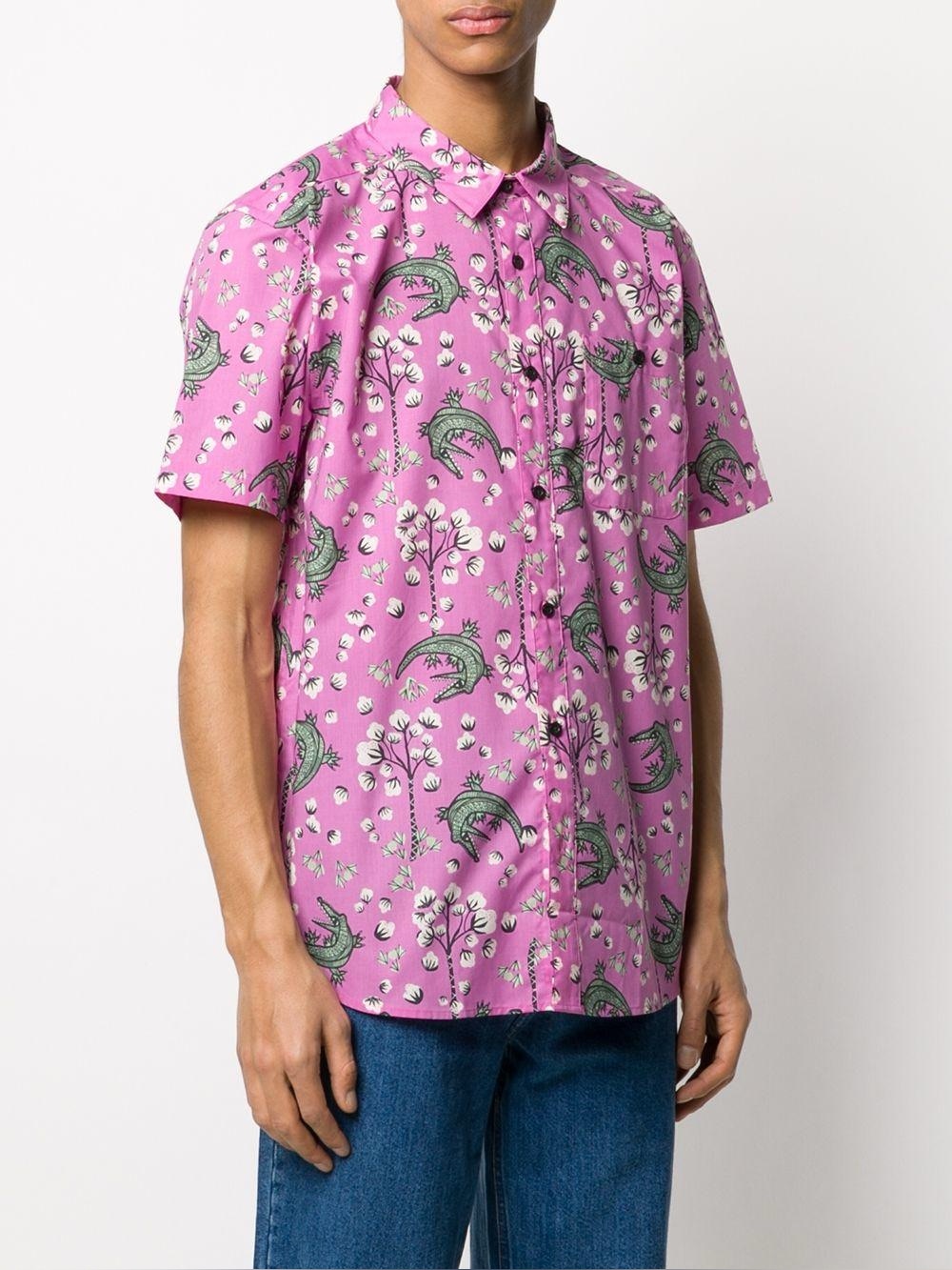 Patagonia Men’s Crocodile Pink Button Down Shirt Large
